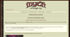 Desktop Screenshot of myth.bungie.org